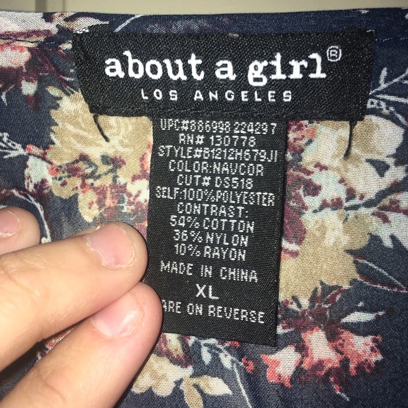 Sheet Floral Lace Top - Picture 3 of 5